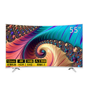 KONKA康佳 LED55UC3 55英寸 曲面 4K液晶電視 包郵 歷史新低